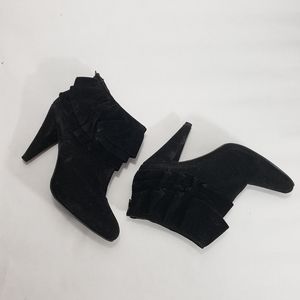 Black Heel Booties Women’s Size 9